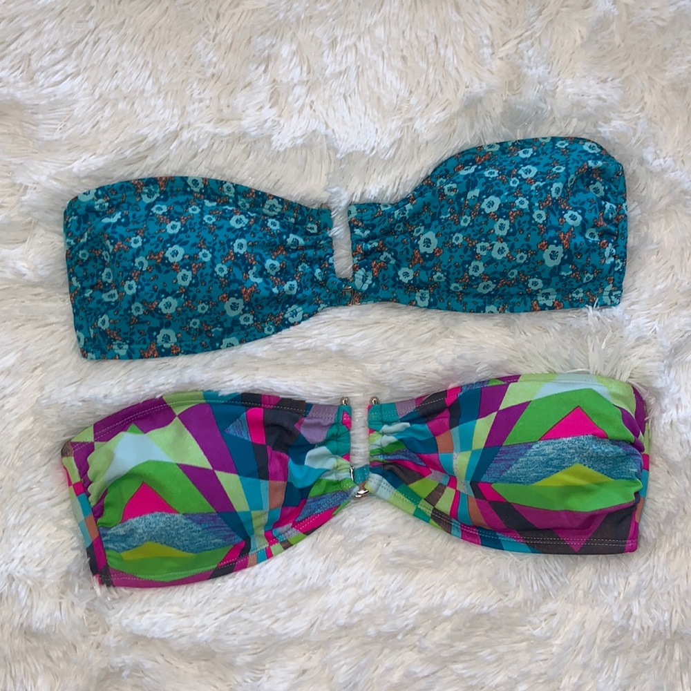 Kirra Strapless Bikini Tops, size XL